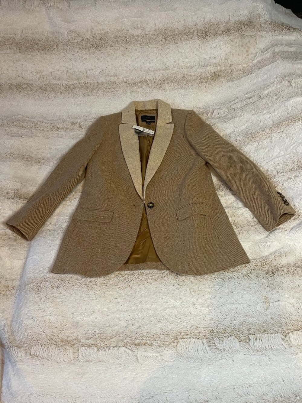 J.Crew Alfie Blazer in Heather Walnut size 0